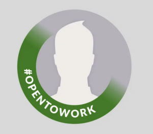 LinkedIn Open to Work profile picture